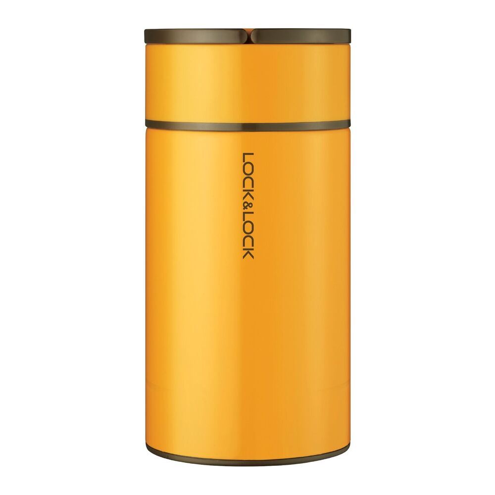 LHC8023ORG - Lock&Lock Column Food Jar - 1LTR - Orange