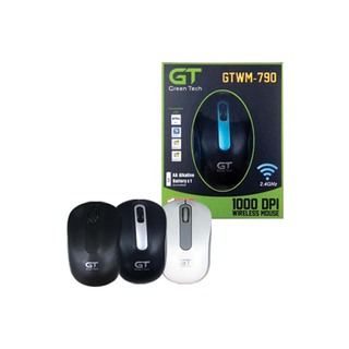 Green Tech Mouse GTWM -790 Black+Gold