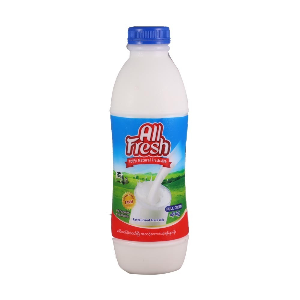 All Fresh Pasteurized Full Cream Milk 830ML