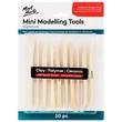 MM Mini Modelling Tools Boxwood 10PCS