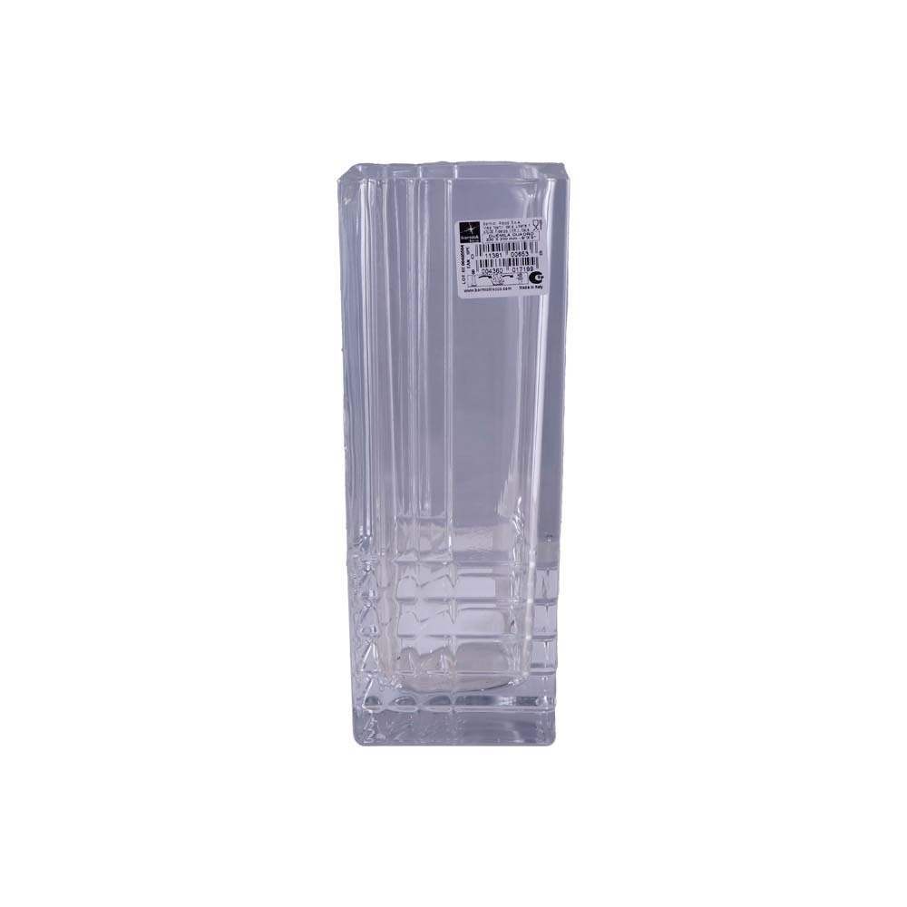 Bormioli Duemila Square Flower Vase 230mm