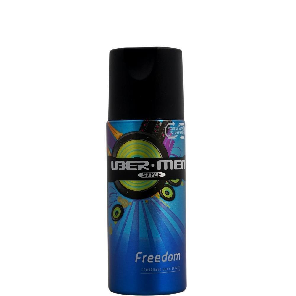 Ubermen Deodorant Body Spray (Freedom) 125ML