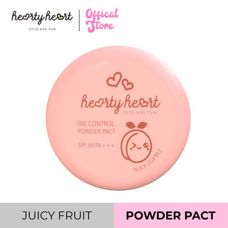 Hearty Heart Juicy Fruits Powder Pact 4.5G 1-Banana