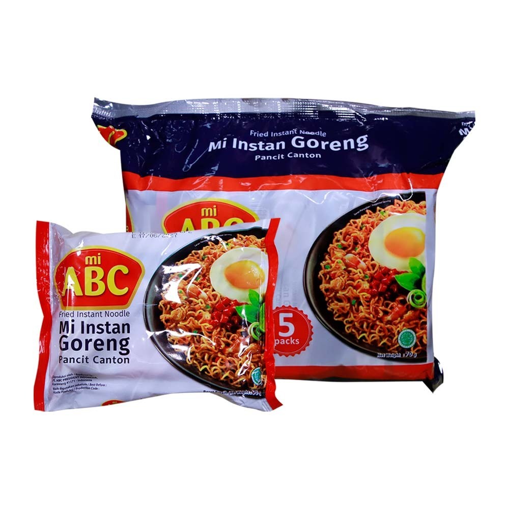 ABC Mi Instan Goreng Fried Instant Noodle (5PCS x 70G)