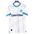 Marseille Official Home Player Jersey 23/24  White (Medium)
