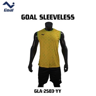 Olympic Goal Sleeveless Jersey GLA-2503-OO Orange Medium