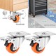 2 Inch Trolley Wheel With Safety Locks - 8PCS Set