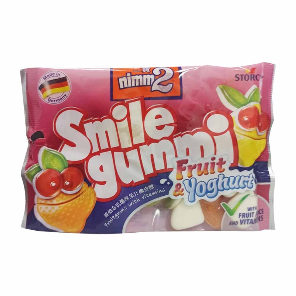 Nimm2 Smile Gummi Fruit&Yoghurt 90G