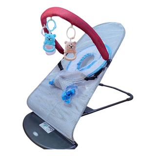 Baby Cele 201 Bouncer Swing Chair with Breathable Mesh Red 12032