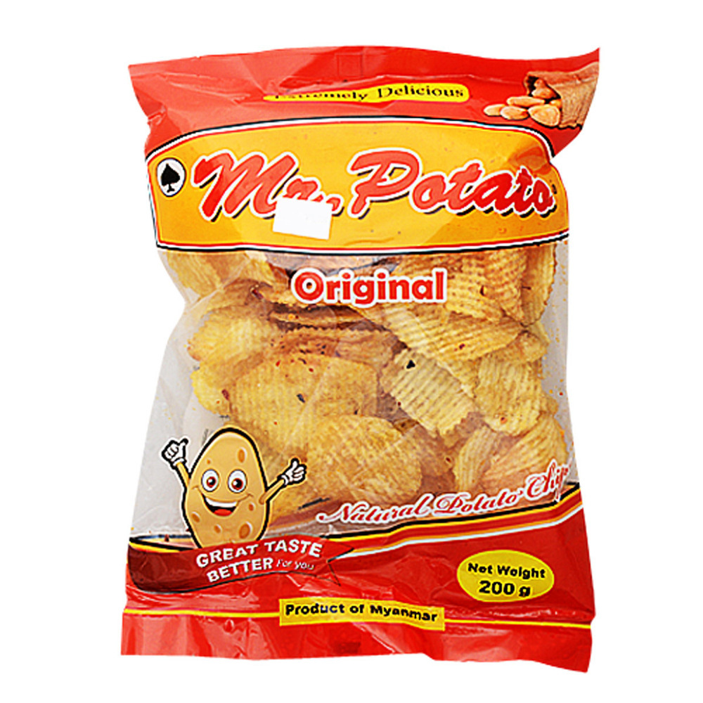 Mr Potato Fried Potato Chip Spicy Zakar 200G