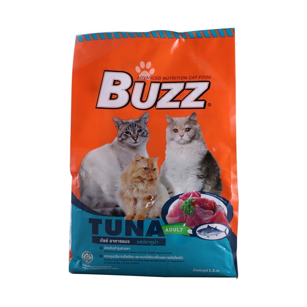 Buzz Cat Food Adult Tuna 1.2KG