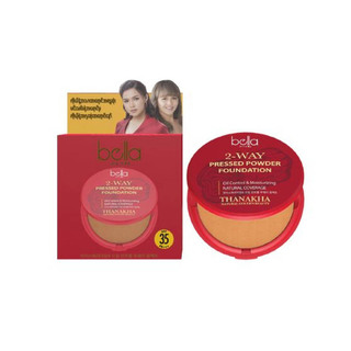 Bella Thanakha 2 Way Pressed Powder Foundation 7G (GB-10 Champagne)