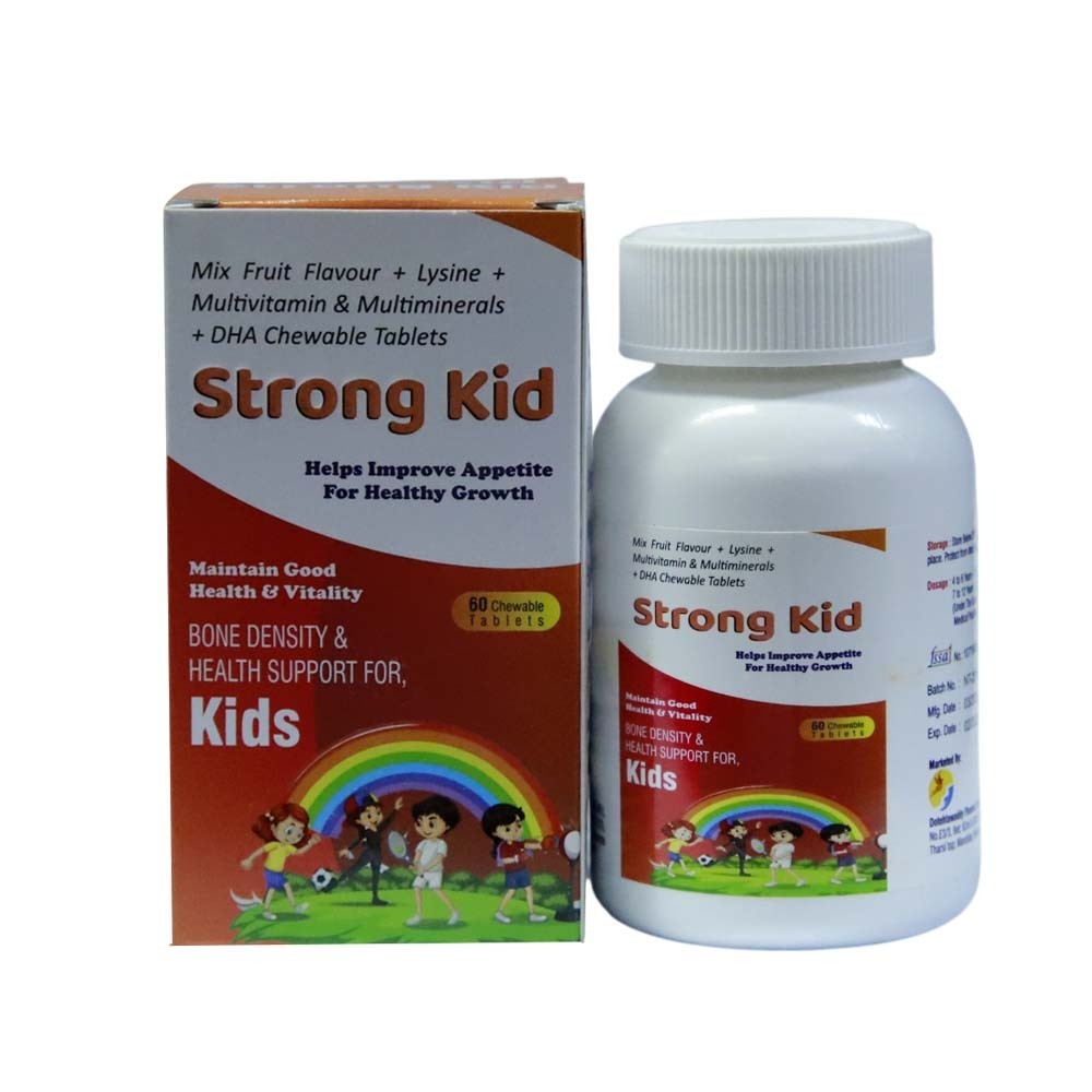 Strong Kid Appetite For Growth Chewable Tablets 60PCS