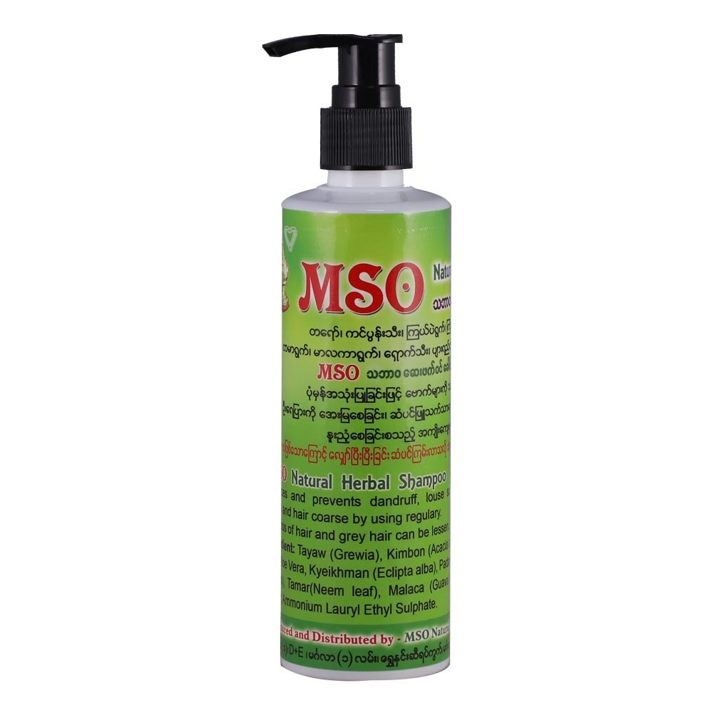 MSO Natural Herbal Shampoo 250ML