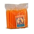 Lat Cha Mee Candle 32PCS Short Red/Orange