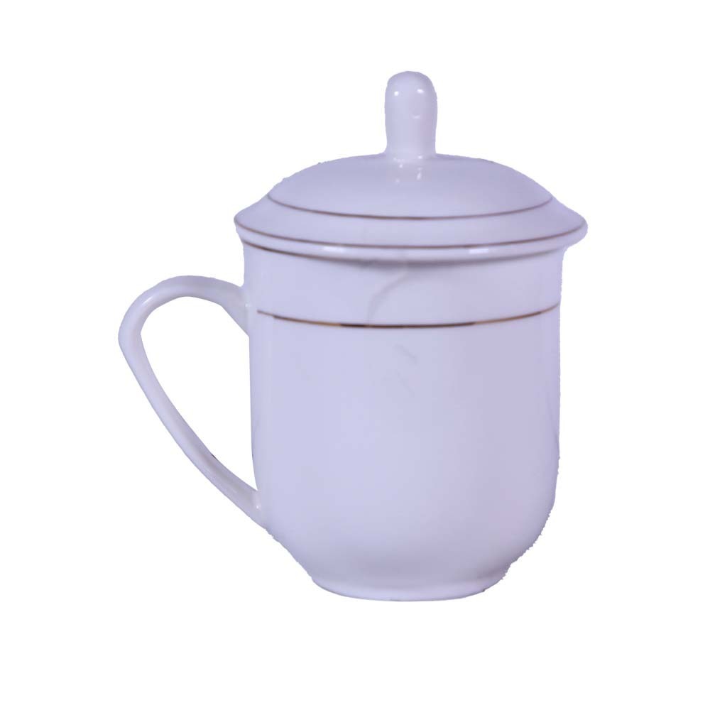 Ceramic Mug With Lip 370ML CR.0223