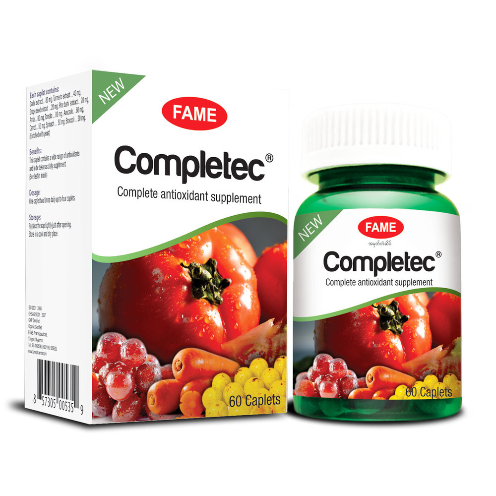 Fame Completec Antioxidant 60Caplets