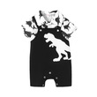 Baby Boy Short-Sleeve Allover Dinosaur Print Shirt  Shorts Set (9-12 Months) 20561320