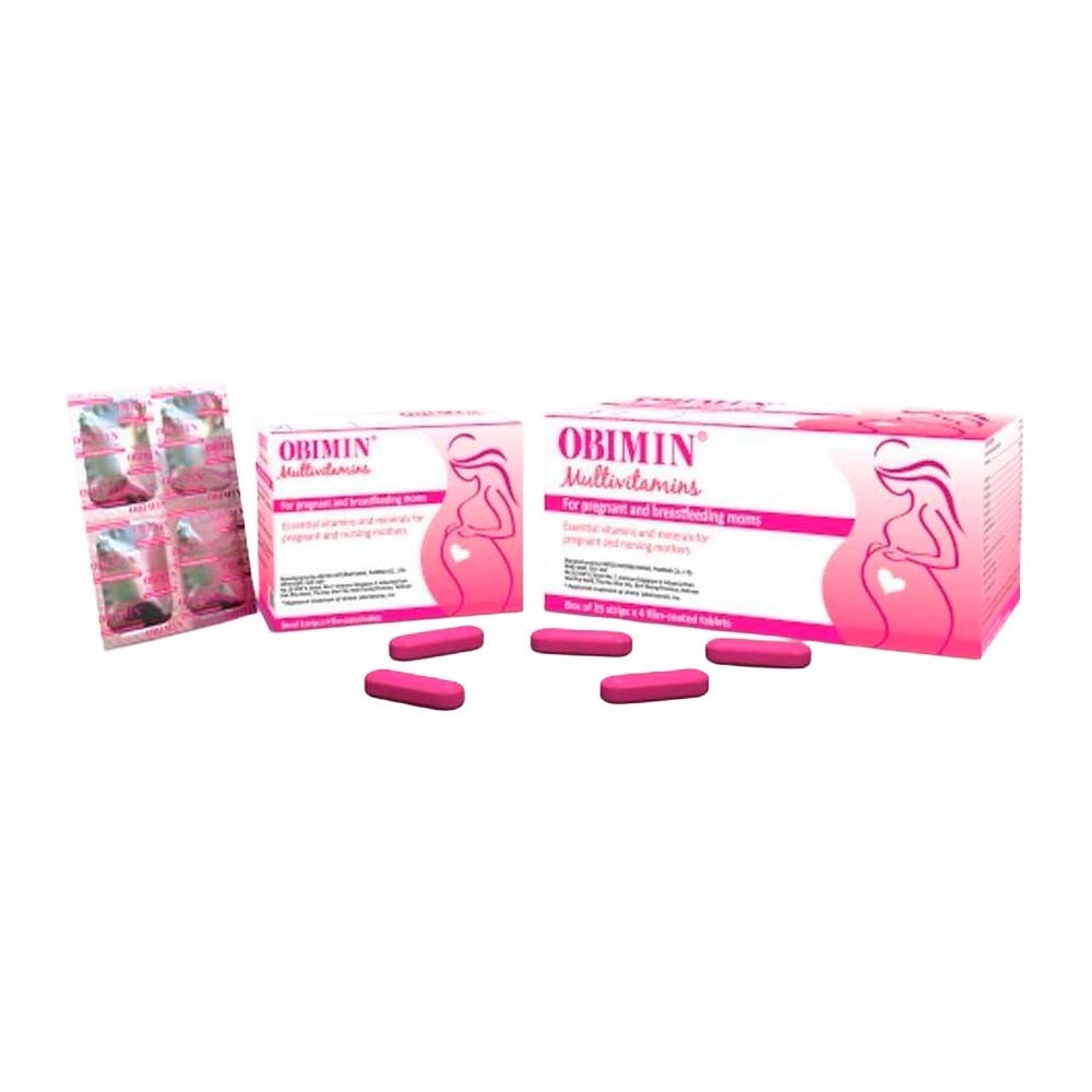 Obimin Mv For Pregnant & Breastfeeding 4PCS 1X8
