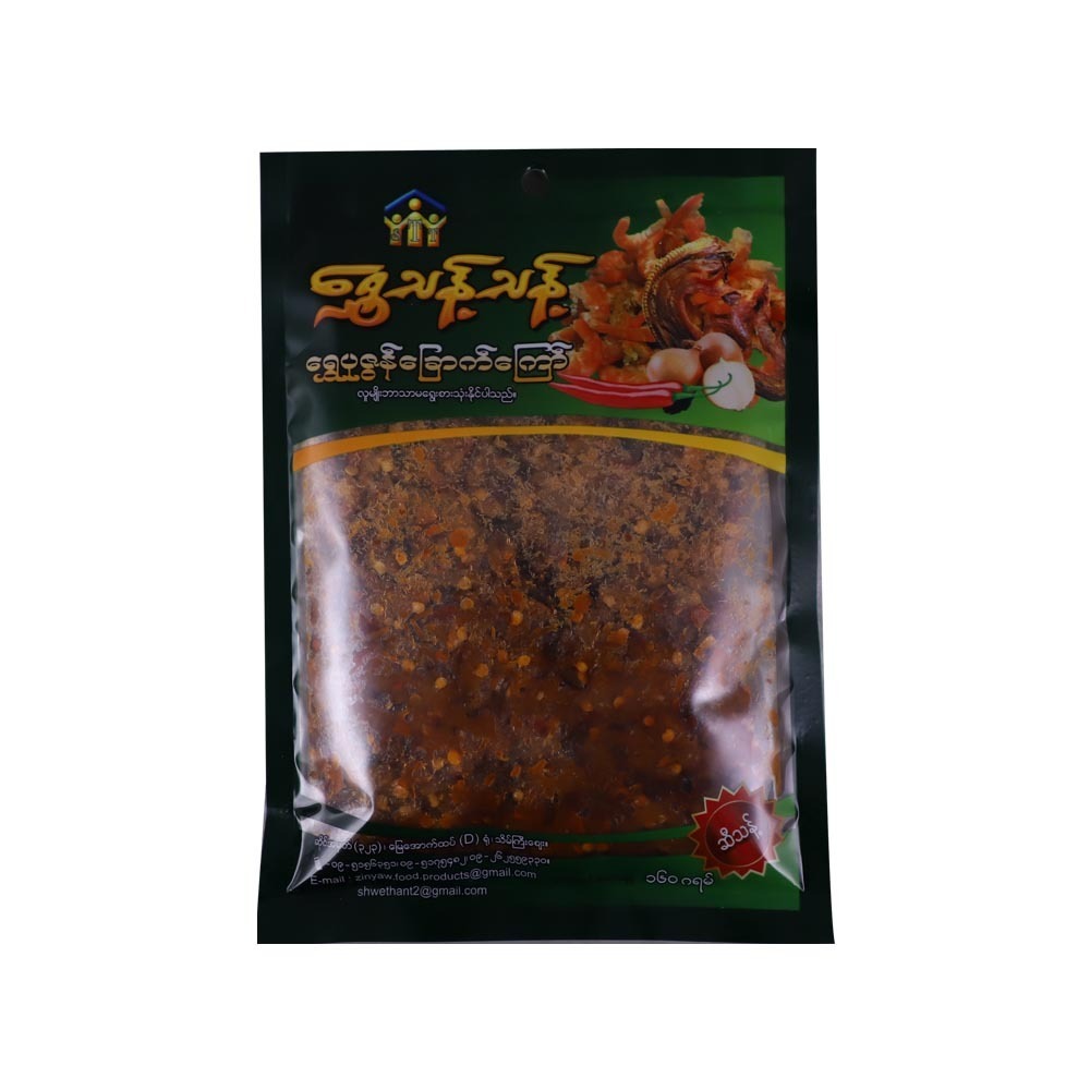 Shwe Thant Thant Fried Golden Dried Prawn 160G