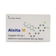 Alsita M Sitagliptin 50MG&Metformin 500MG 10PCS 1X3