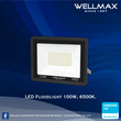 Wellmax Wellmax Flood Light 100W, 
SAMSUNG LED 85- 265V , 
9000lm , IP 65 100W LT-FAP100