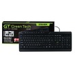 Green Tech Keyboard GTKB - 812 M Black  