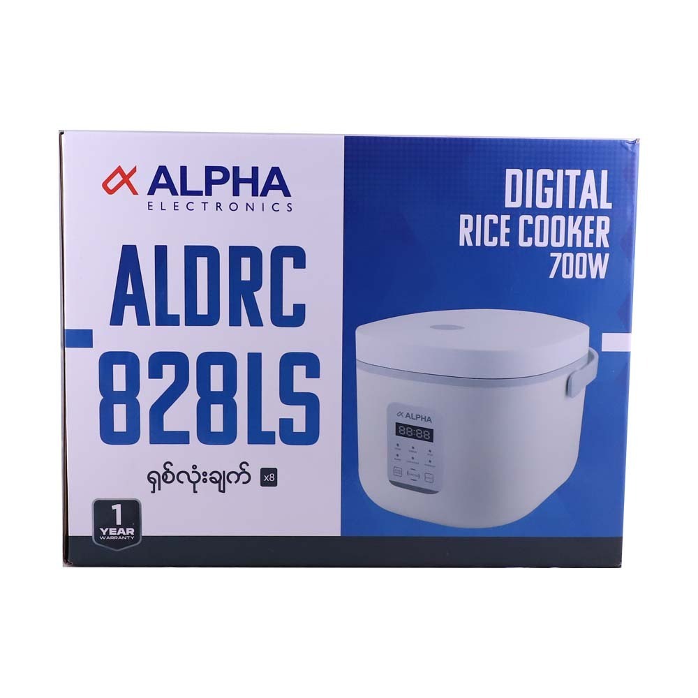 Alpha Digital Rice Cooker 2.8LTR ALDRC828LS