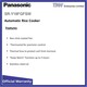 Panasonic Rice Cooker  SR-Y18FGFSW