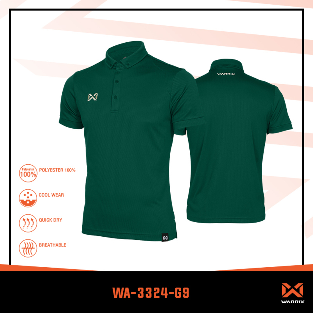 Warrix Polo Shirt WA-3324-G9 / Small