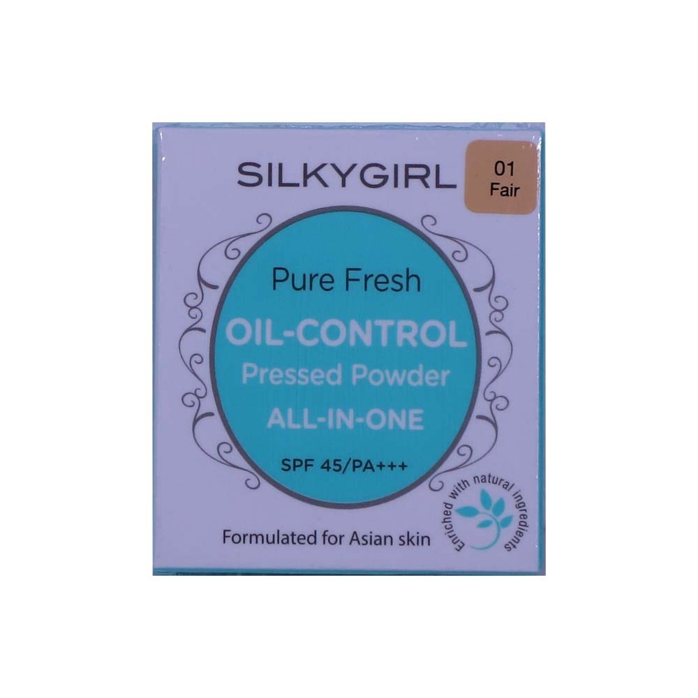 Silkygirl Pure Fresh Oil Control Powder 9G 01