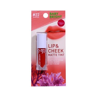 Baby Bright Lip & Cheek Matte Tint 2.4G 18