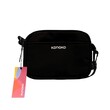 Konoko Pocket Crossbody Bag (Black)