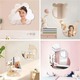 Beauty House Wall Mirror Sticker Random Design 30cm