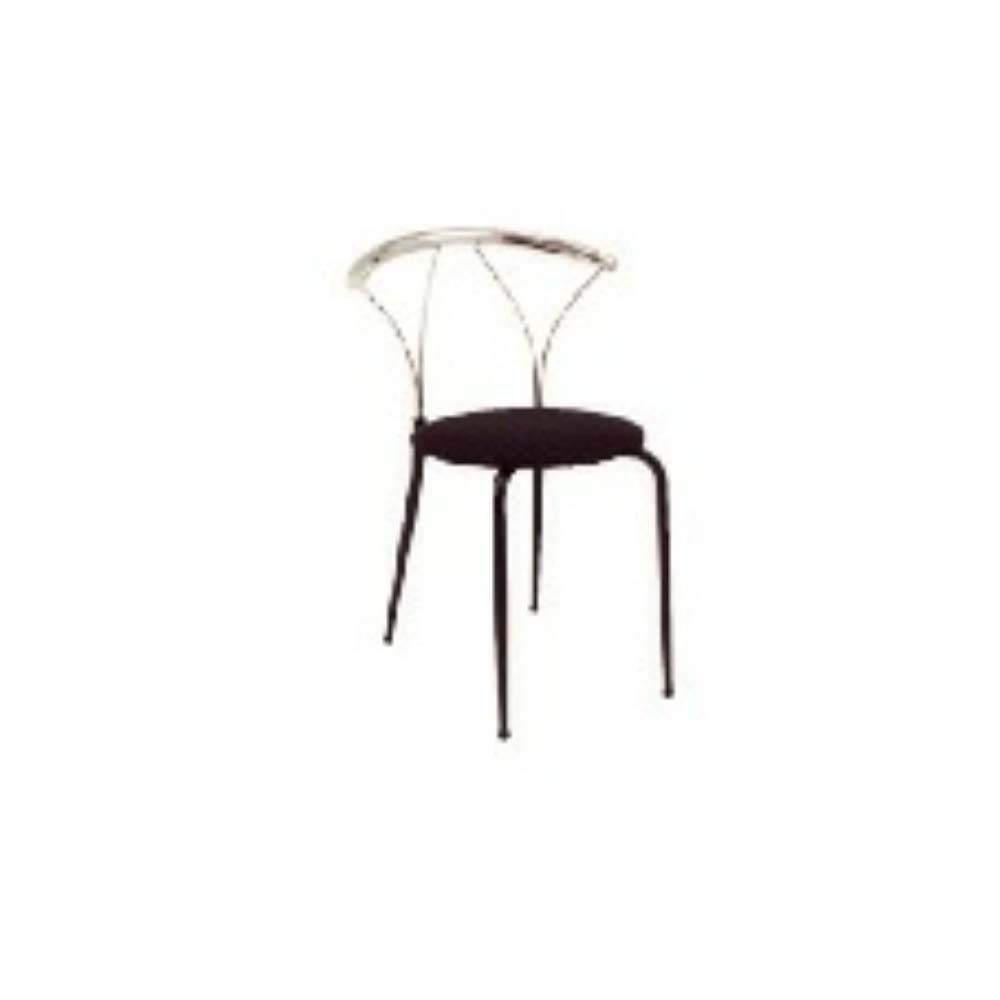 Index H-Enrico Fabric Dining Chair #G37 BK