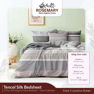 Rosemary Flora Collection Bedsheet Set (5PCS) RM-RM-TBS1001 (TB-10)