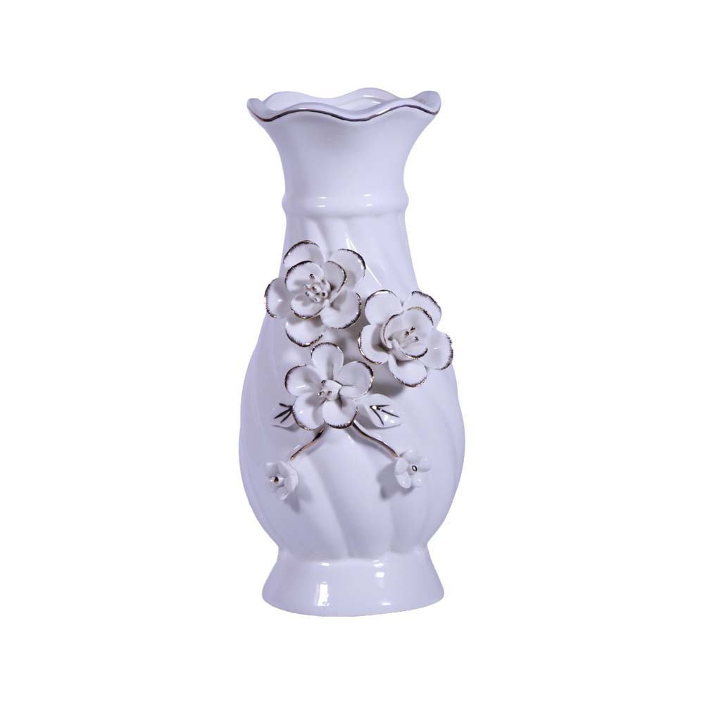 Amly Porcelain Flower Vase 10in BY066