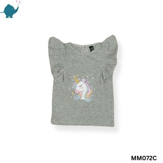 Max & Mia Kid Girl Sleeveless Top MM072C Light Gray XL