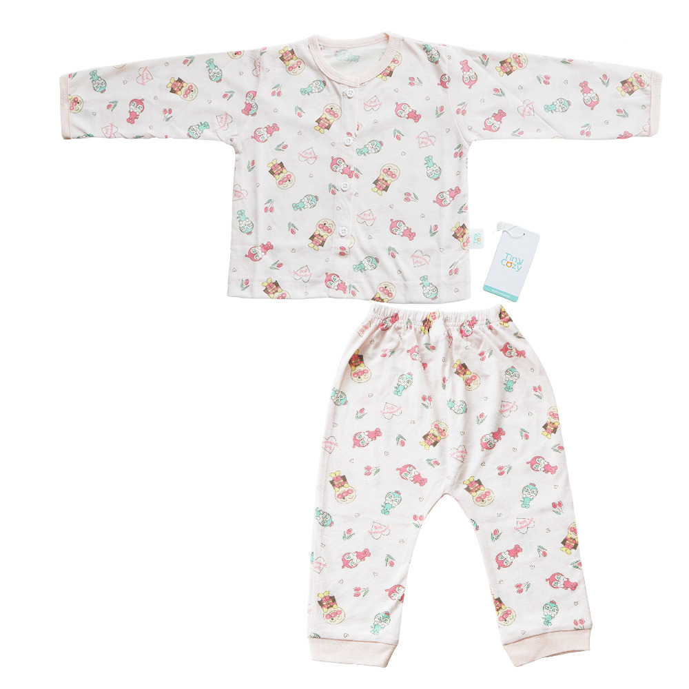 Tiny Cozy Toddler Comfy Set TC1033T Pink Anpanman