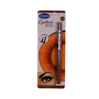 Doaru White Eyebrow Two Way Triangle Pencil 0.30G 02