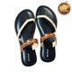 Sin Pauk Women Leather Slipper (Design-1,No-36) SGW-002