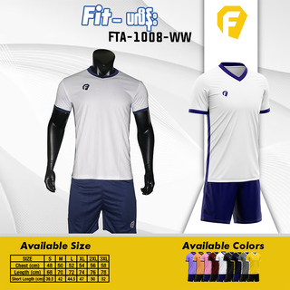 FIT Plain jersey FTA-1008 White ( WW ) / XL