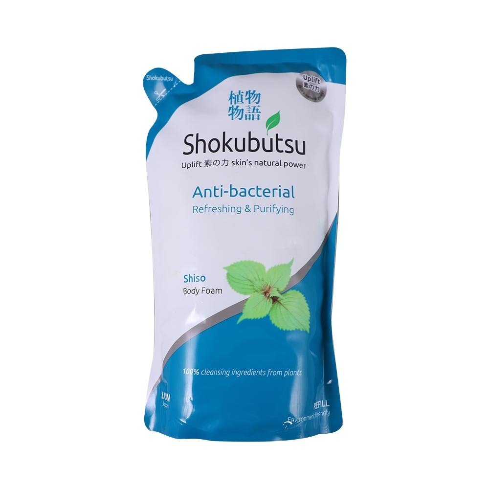 Shokubutsu Body Foam Anti-Bacterial Refill 600ML