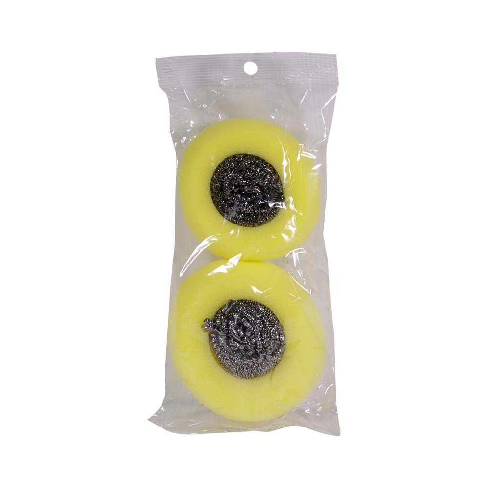 Sponge & Steel Pad 2PCS