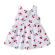 Cherry Print Backless Sleeveless Baby Dress (18-24 Months) 19442679