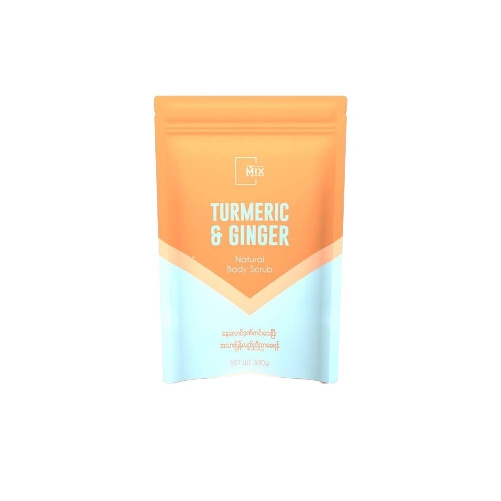 The Mix By Su Turmeric & Ginger Natural Body Scrub 390G