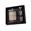 MTH Jack Danies Leather Hip Flask