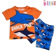 Ellie Baby Hero Sport Set Orange Shark 6T CMO3