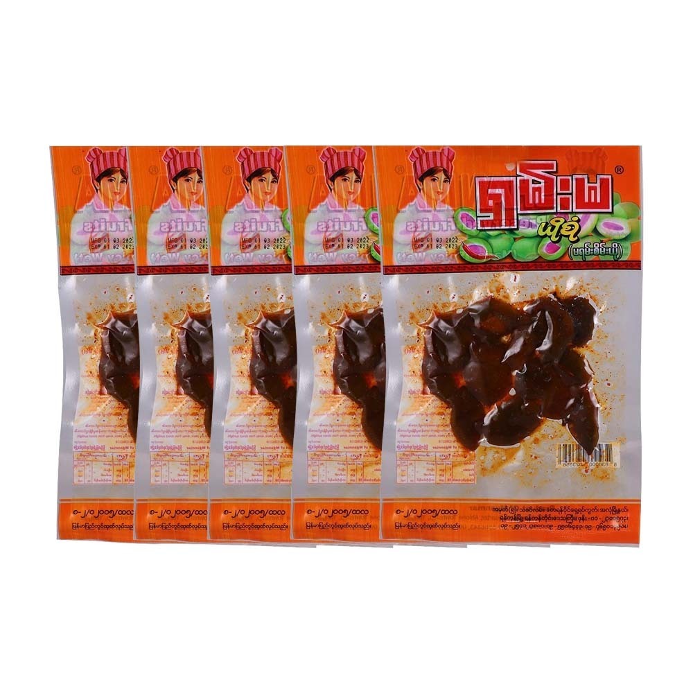 Shan Ma Preserved Marian Spicy Wet 50Gx5PCS (Green)