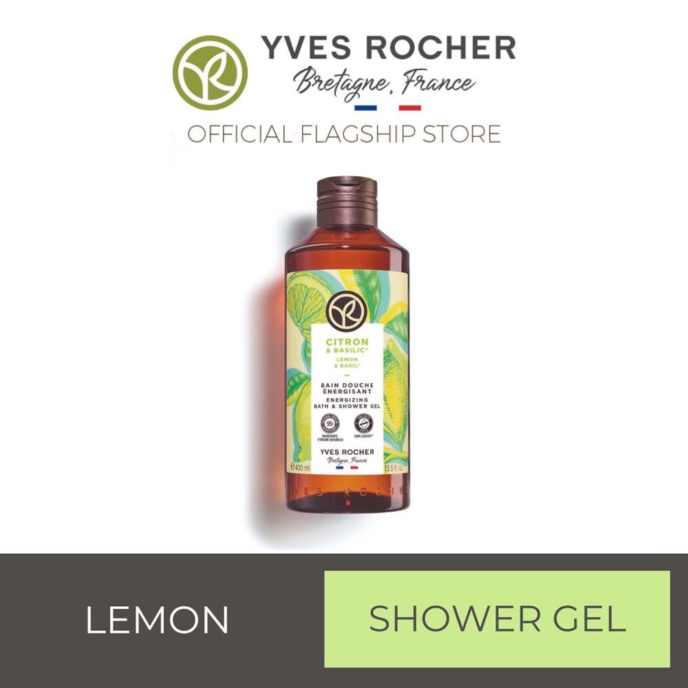 Yves Rocher Bath And Shower Gel Lemon 400ML 80619